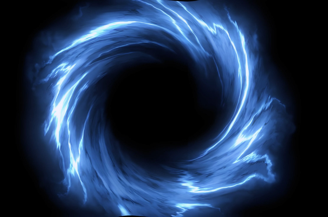 Fire explosion VFX on black background sample